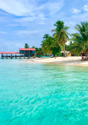 Isla diablo en san blas